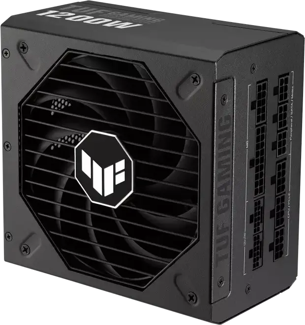 Sursa Alimentare ASUS TUF Gaming 1200W Gold, ATX 3.1, Eficienta 80 Plus Gold, Complet Modulare, PCIe Gen 5.1, Condensatori Japonezi, Certificare Militara