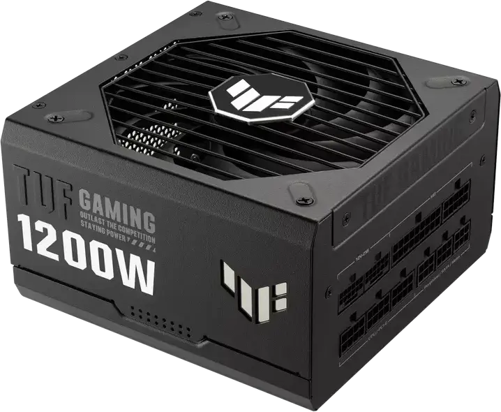 Sursa Alimentare ASUS TUF Gaming 1200W Gold, ATX 3.1, Eficienta 80 Plus Gold, Complet Modulare, PCIe Gen 5.1, Condensatori Japonezi, Certificare Militara
