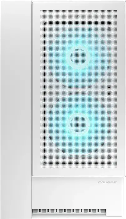 Cougar OmnyX Mid-Tower Gaming Case White CGR-2WA3W-RGB, Tempered Glass, 4x 160mm ARGB PWM Fans, ATX/M-ATX/ITX, Dual USB-C, 380mm GPU Support