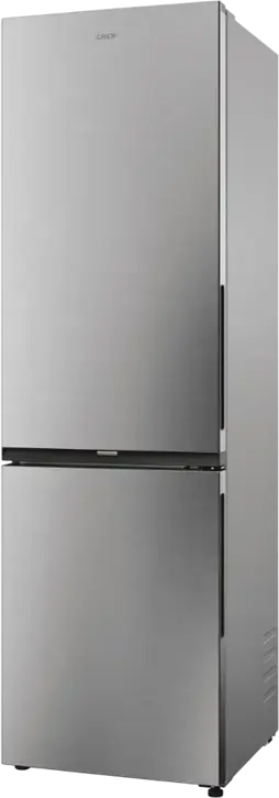 Candy CNCQ2T518EX City Fresco 300 Combi Refrigerator, No Frost, Total Net Volume 279L, Bottom Freezer, Stainless Steel, hOn Smart Connectivity, LED