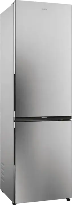 Candy CNCQ2T518EX City Fresco 300 Combi Refrigerator, No Frost, Total Net Volume 279L, Bottom Freezer, Stainless Steel, hOn Smart Connectivity, LED