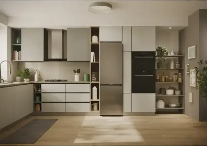 Candy CNCQ2T518EX City Fresco 300 Combi Refrigerator, No Frost, Total Net Volume 279L, Bottom Freezer, Stainless Steel, hOn Smart Connectivity, LED