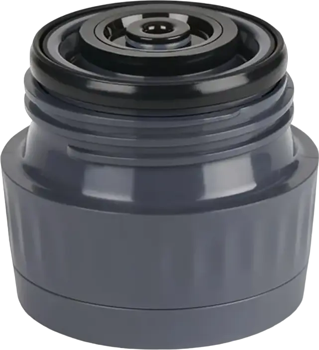Cană Termos Tefal Easy Twist, 0.36L Oțel Inoxidabil, Margine de Bătut 360 Grade, Etanșă, Fără BPA, Gri