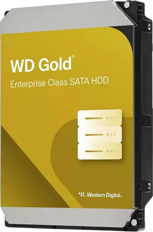 Western Digital WD Gold 20TB Enterprise Class SATA HDD WD203KRYZ 3.5-inch 7200 RPM 512MB Cache CMR HelioSeal for Servers and Data Centers