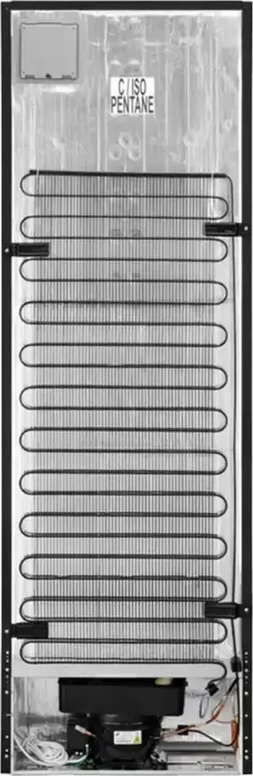 Combinator Frigider Congelator Electrolux LNT5ME32U1, TwinTech No Frost, Volum Net Total 324L, Clasa Energetica E, Gri, Inaltime 186cm, Display LED