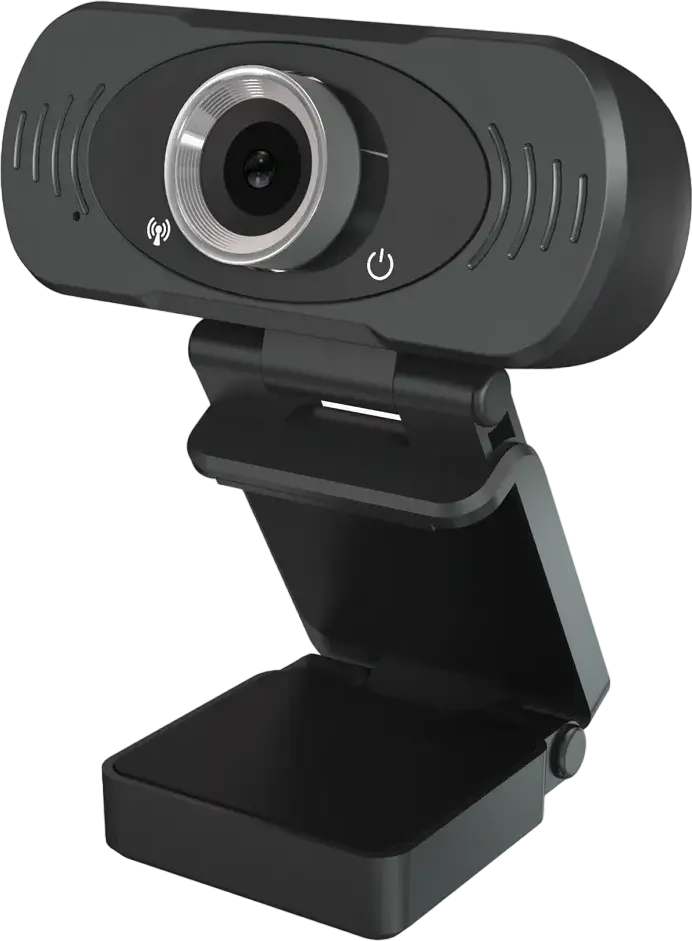 IMILAB W88 Full HD 1080p Webcam, 2.0 MP Sensor, 30fps, 90 Degree Wide Angle, Built-in Microphone, USB 2.0 Plug and Play for Windows, MacOS, Chrome OS