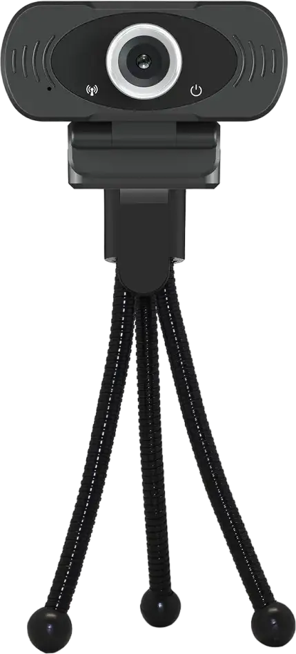IMILAB W88 Full HD 1080p Webcam, 2.0 MP Sensor, 30fps, 90 Degree Wide Angle, Built-in Microphone, USB 2.0 Plug and Play for Windows, MacOS, Chrome OS