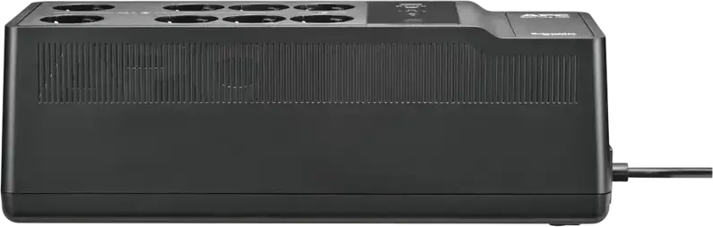 APC Back-UPS BE1050G2-GR Standby UPS 1050VA/600W, 8x Schuko Outlets, USB-A & USB-C Ports, Surge Protection, Black