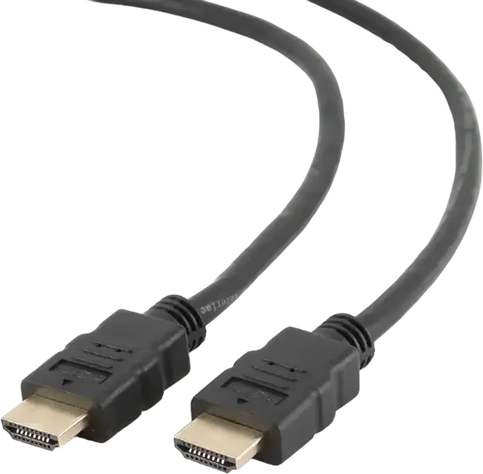 Кабель Gembird CC-HDMI4-6 HDMI 2.0 High Speed, 4K UHD 3840x2160@60Гц, 18Гбит/с, с Ethernet, 3D, HEC, HARC, 1.8м, Черный