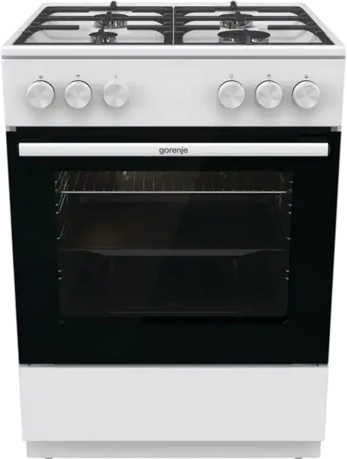 Plită pe gaz Gorenje GG6A10WFFM, Alb