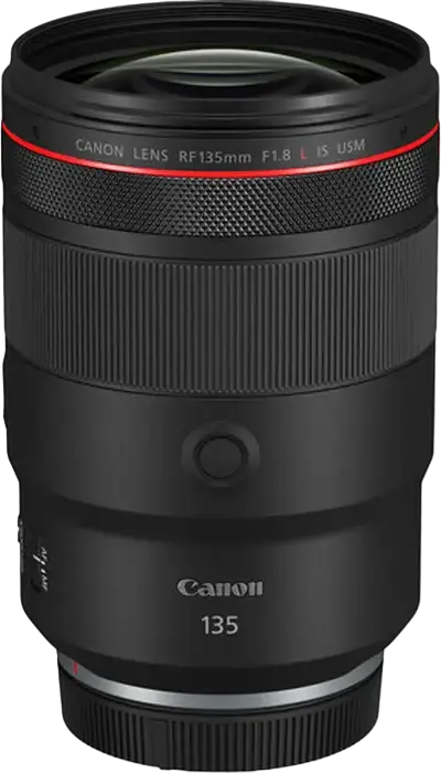 Canon RF 135mm f/1.8L IS USM Prime Lens for Full Frame, Nano USM AF, 82mm Filter, Weather Sealed, Image Stabilization, includes ET-88B Hood