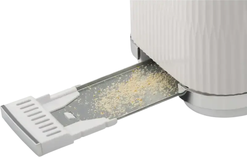 Prăjitor de pâine Gorenje T850DPW, 2 fete, 850W, 7 nivele de prăjire, sistem High Lift, funcții de dezgheț și reîncălzire, tăviță pentru firimituri, Culoare: Alb