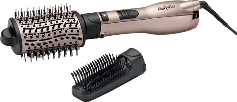 Uscător de păr-perie BaByliss AS90PE, 1000W, Maro
