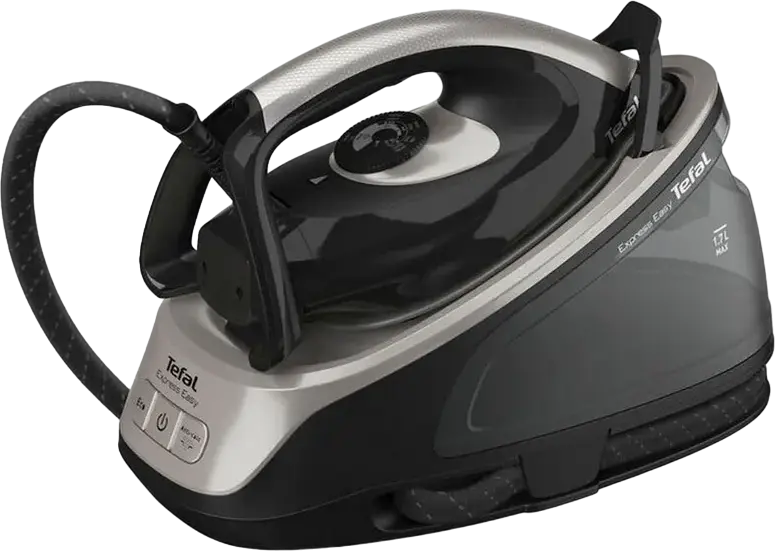 Fier de călcat cu generator de abur Tefal SV6140E0, 2200W, Negru | gri