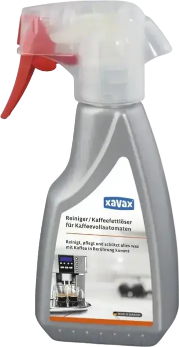 Xavax 111284 Coffee Clean Curator Specializat pentru Aparate de Cafea Automate, Spray Degresant gama Barista, 250 ml, Fabricat in Germania