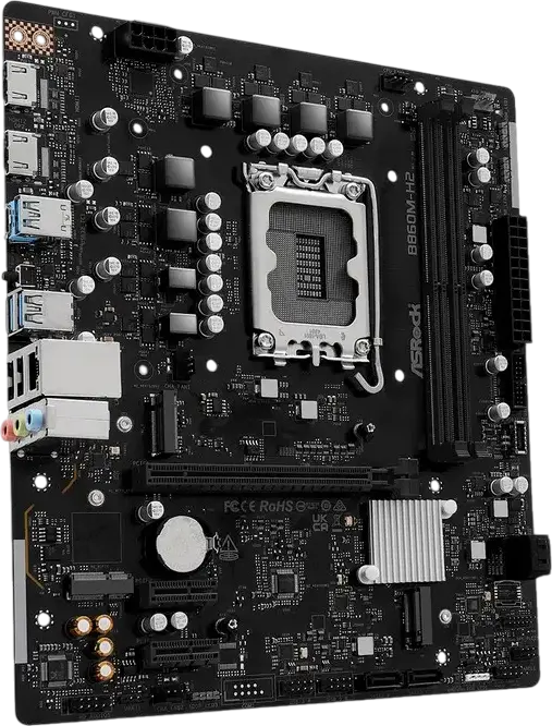 Placă de bază ASRock B860M-H2, LGA1851, Intel B860, Micro-ATX