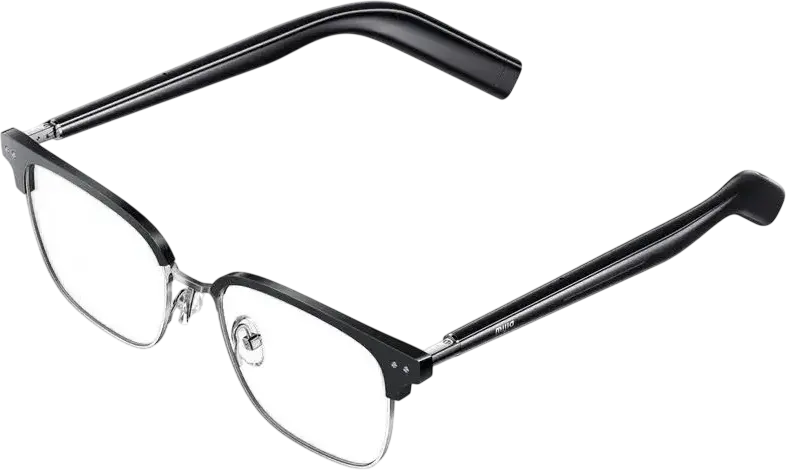 Ochelari Audio Inteligenti Xiaomi Mijia Smart Audio Glasses Browline, Bluetooth 5.4, Design Sound Open, Sistem 4 Microfoane, Baterie 12h, Temple Slim