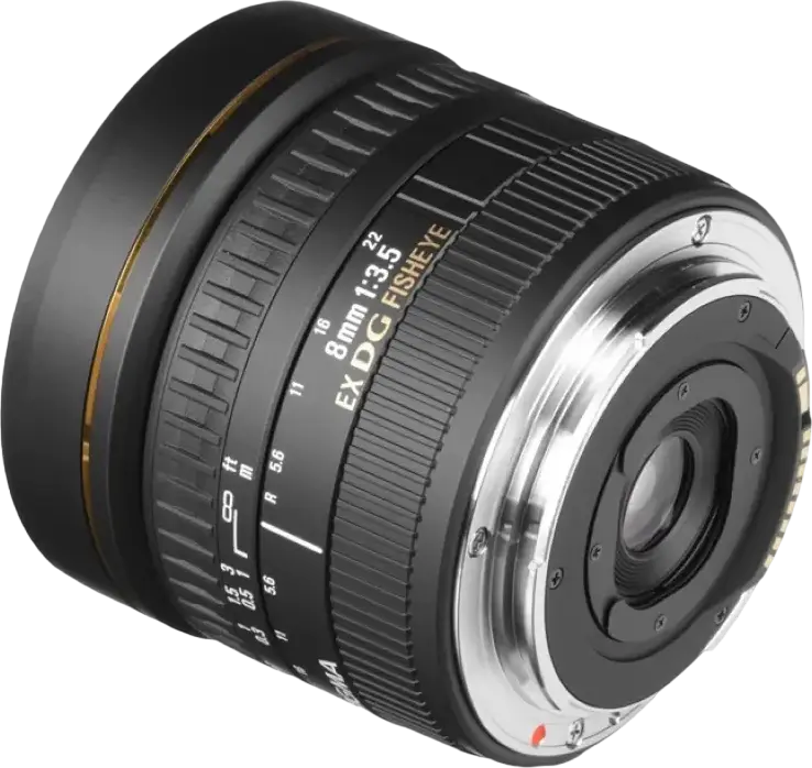 Obiectiv foto SIGMA 8mm f/3.5 EX DG Circular Fisheye