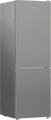 Indesit INK 25361 S4E Free-standing Combi Refrigerator, 316L Total Volume, Bottom Freezer, Dual Cooling, Stainless Steel, Energy Class E, 186.5 cm
