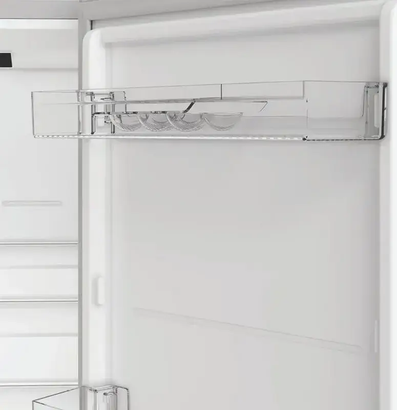 Indesit INK 25361 S4E Free-standing Combi Refrigerator, 316L Total Volume, Bottom Freezer, Dual Cooling, Stainless Steel, Energy Class E, 186.5 cm