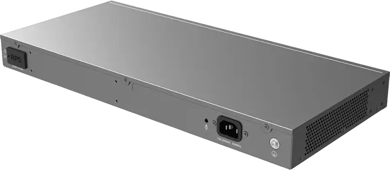 Switch de Agregare Gestionat Layer 3 Grandstream GWN7831, 24x SFP, 4x 10G SFP+, 4x Porturi Gigabit Combo, Montabil in Rack, IPv4/IPv6, QoS, VLAN, Negru