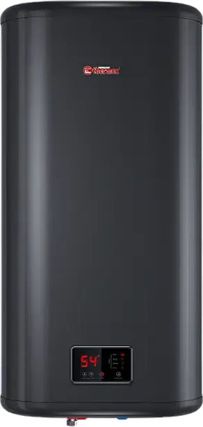 Электрический водонагреватель Thermex ID80V Smart, 80 л, вертикальный, бак из нержавеющей стали, 2000 Вт, Wi-Fi, LED-дисплей, серый