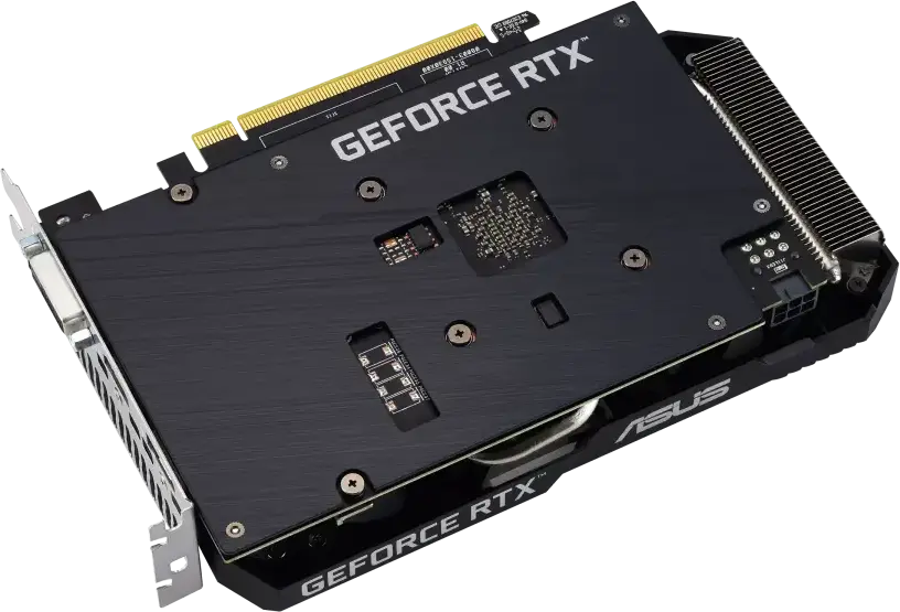 Placa Video ASUS Dual GeForce RTX 3050 V2 OC Edition, 8GB GDDR6, NVIDIA Ampere, Ray Tracing, DLSS, Ventilatoare Axial-tech, DUAL-RTX3050-O8G-V2