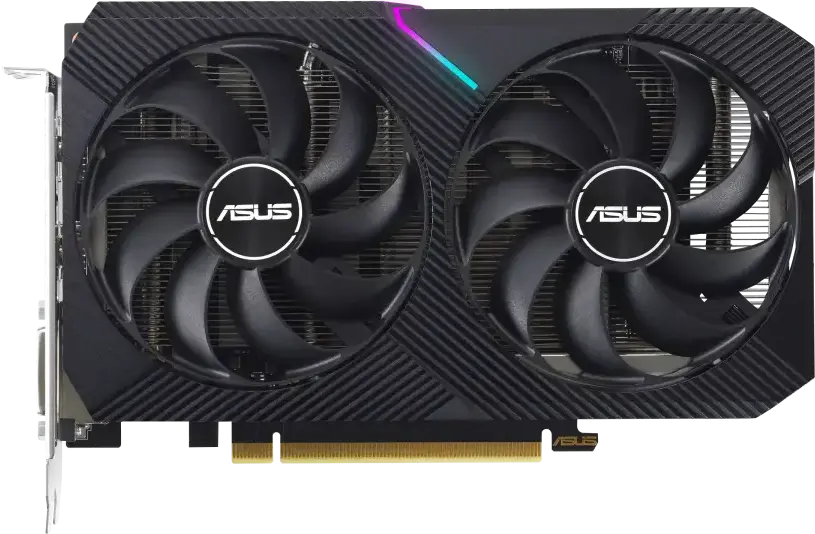 Placa Video ASUS Dual GeForce RTX 3050 V2 OC Edition, 8GB GDDR6, NVIDIA Ampere, Ray Tracing, DLSS, Ventilatoare Axial-tech, DUAL-RTX3050-O8G-V2