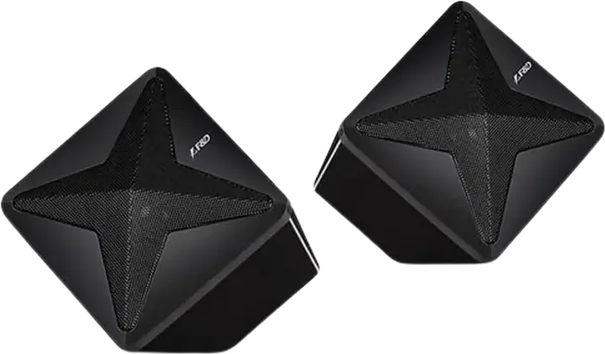 Sistem Difuzoare Multimedia F&D F550X 2.1 Canale, 56W RMS, Bluetooth, NFC, Radio FM, USB, SD, Subwoofer 6.5", MDF Lemn, Iluminare LED, Telecomanda, Negru