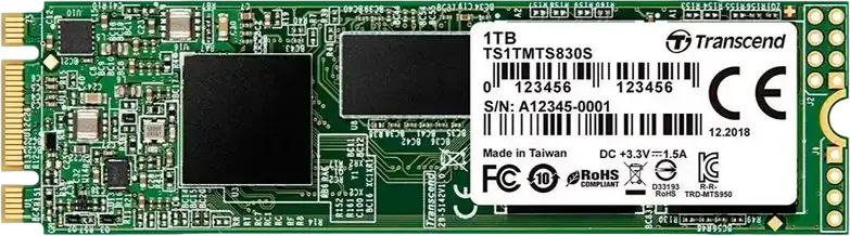 SSD Transcend 830S 1TB M.2 2280 SATA III, Memorie Flash 3D NAND, Viteza Citire pana la 560MB/s si Scriere 500MB/s, Cache DDR3 DRAM, TS1TMTS830S