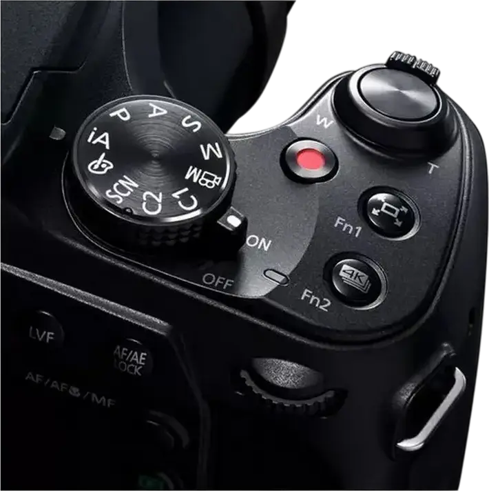 Panasonic Lumix DC-FZ82D Camera Bridge, 18.1MP, Zoom Optic 60x, Echivalent 20-1200mm, Video 4K, Vizor OLED, Negru