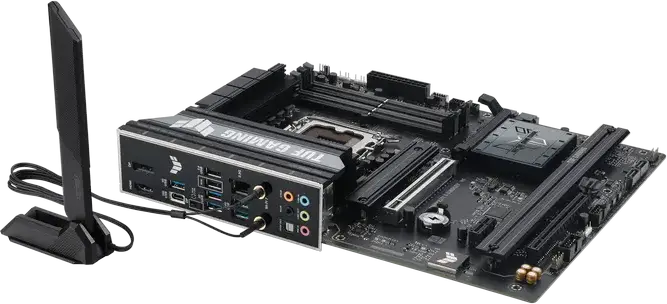 Placa de baza ASUS TUF GAMING B860-PLUS WIFI LGA1851 Intel B860 ATX DDR5 8666+ MT/s PCIe 5.0 Wi-Fi 7 Bluetooth 5.4 Ethernet 2.5Gb