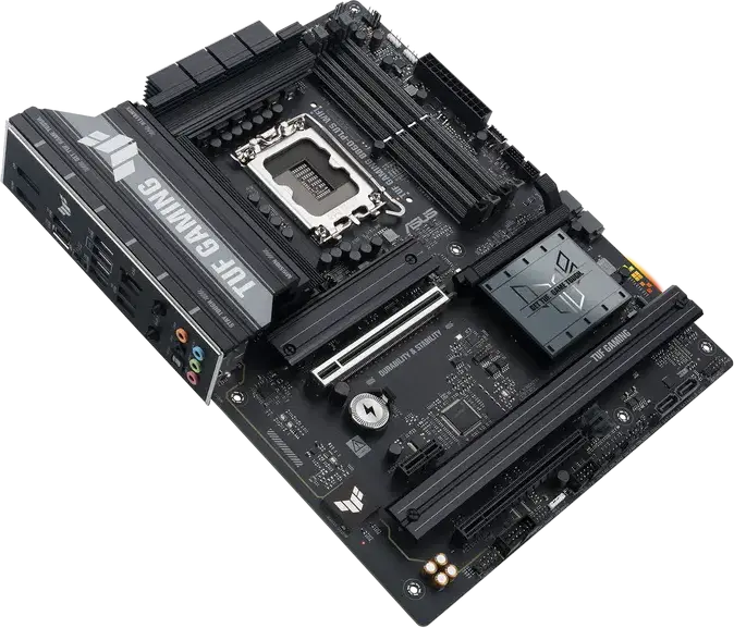 Placa de baza ASUS TUF GAMING B860-PLUS WIFI LGA1851 Intel B860 ATX DDR5 8666+ MT/s PCIe 5.0 Wi-Fi 7 Bluetooth 5.4 Ethernet 2.5Gb