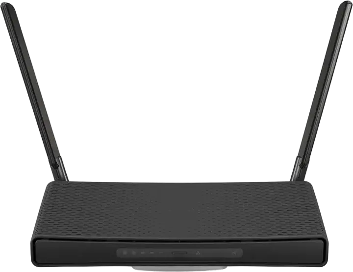 MikroTik hAP ax3 AX1800 Dual-Band Wi-Fi 6 Router, Quad-core ARM CPU, 1GB RAM, 2.5G Ethernet Port, 4x Gigabit Ports, USB 3.0, RouterOS v7, Black