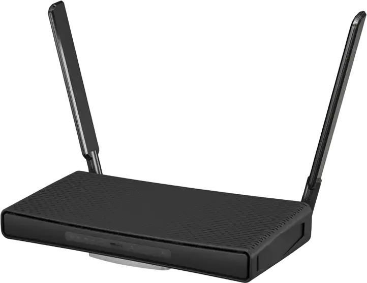 MikroTik hAP ax3 AX1800 Dual-Band Wi-Fi 6 Router, Quad-core ARM CPU, 1GB RAM, 2.5G Ethernet Port, 4x Gigabit Ports, USB 3.0, RouterOS v7, Black