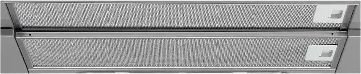 Whirlpool AKR 750 G SD Built-in Telescopic Hood, Stainless Steel, Grey, 304 m3/h Extraction, 3 Speeds, 2 LED Lamps, 59.9 cm Width