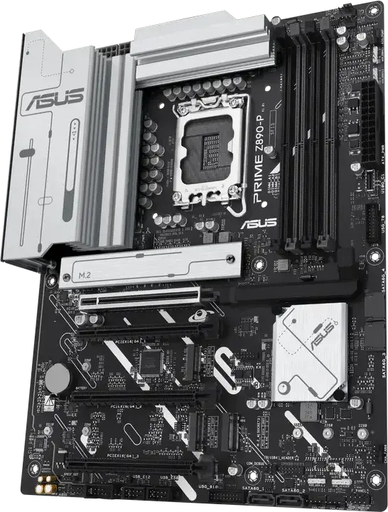 Placa de baza ASUS PRIME Z890-P ATX LGA1851 Chipset Intel Z890 pentru Processore Intel Core Ultra Series 2 DDR5 8666+ MT/s PCIe 5.0 4x M.2 Ethernet 2.5Gb