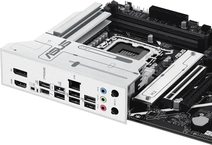 Материнская плата ASUS PRIME Z890-P WIFI LGA1851 Intel Z890 для Intel Core Ultra Series 2, DDR5 8666+ MT/s, PCIe 5.0, Wi-Fi 7, Thunderbolt 4, ATX