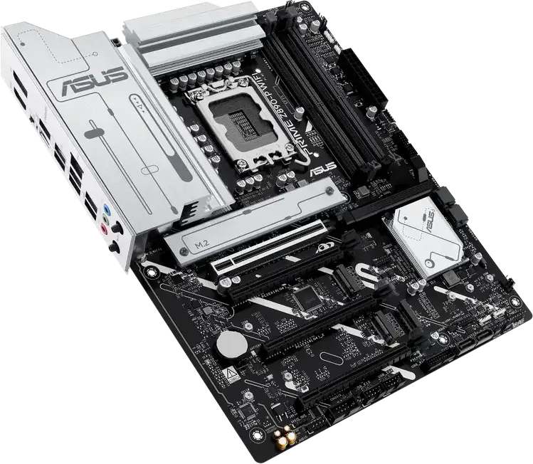 Материнская плата ASUS PRIME Z890-P WIFI LGA1851 Intel Z890 для Intel Core Ultra Series 2, DDR5 8666+ MT/s, PCIe 5.0, Wi-Fi 7, Thunderbolt 4, ATX