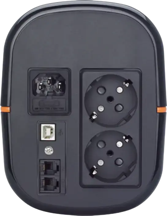 ИБП Tuncmatik Digitech Pro 850VA Line-Interactive, 480Вт, AVR, LCD-дисплей, USB-порт, защита RJ11/45, 2 розетки Schuko, TSK1577