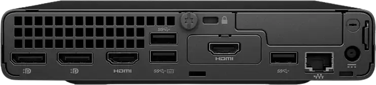 HP Pro Mini 400 G9 Mini PC, Intel Core i5-13500T 13th Gen 14-Core, 16GB DDR4 RAM, 512GB NVMe SSD, Intel UHD 770, Wi-Fi 6E, BT 5.3, Black, No OS