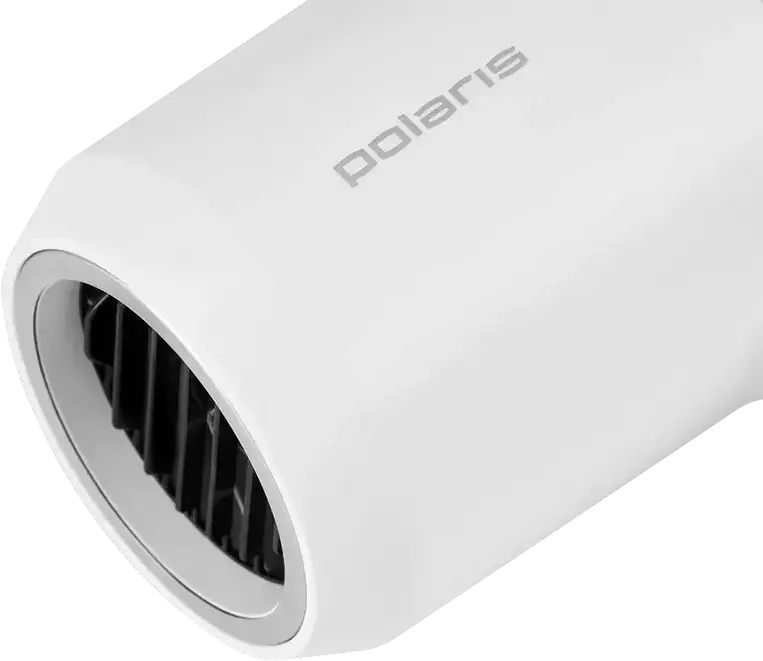 Polaris PHD2044Ti Quattro Ionic Hair Dryer 1900W, White, with Ionization, 3 Temperature Settings, 2 Airflow Modes, Cold Air Shot and 2 Concentrator Nozzles