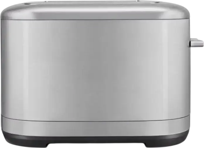 KitchenAid 5KMT2109ESX 2-Slice Toaster, 980W, Stainless Steel, 7 Browning Levels, Defrost, Reheat, Bagel Mode, Extra Wide Slots, Removable Crumb Tray