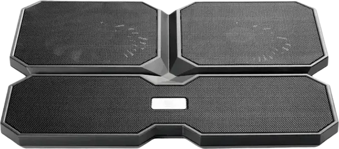 Suport ventilator laptop Deepcool MultiCore X6, 4 ventilatoare (2x140mm, 2x100mm), pana la 15.6 inch, rulment hidro, 2 porturi USB 2.0, Negru, DP-N422-MCX6