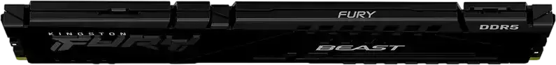 Kingston FURY Beast DDR5 32GB 6000MHz CL30 RAM KF560C36BBE2K2-32, Intel XMP 3.0, AMD EXPO, Low-Profile Aluminum Heat Spreader, Black