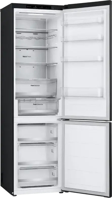 Frigider LG GBV7280AEV, Essence Black Steel