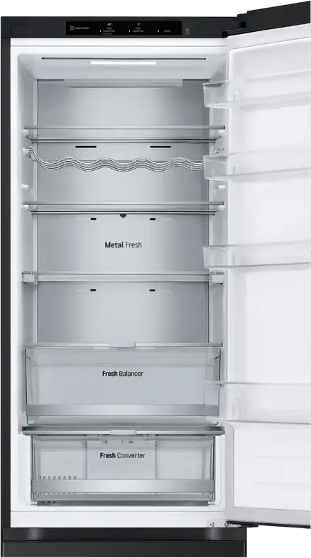 Frigider LG GBV7280AEV, Essence Black Steel