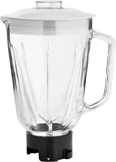 Zelmer ZSB4707 Countertop Blender, 500W, 1.5L Tempered Glass Jar, 4 Stainless Steel Detachable Blades, 2 Speeds + Pulse, Ice Crushing, White