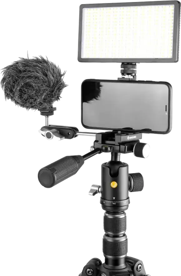 Trepied de Calatorie si Monopod Vanguard VEO 3T 235CBP din Fibra de Carbon, Cap Sferic Arca, Suporta 8kg, Inaltime 157cm, Suport Smartphone QS-72T