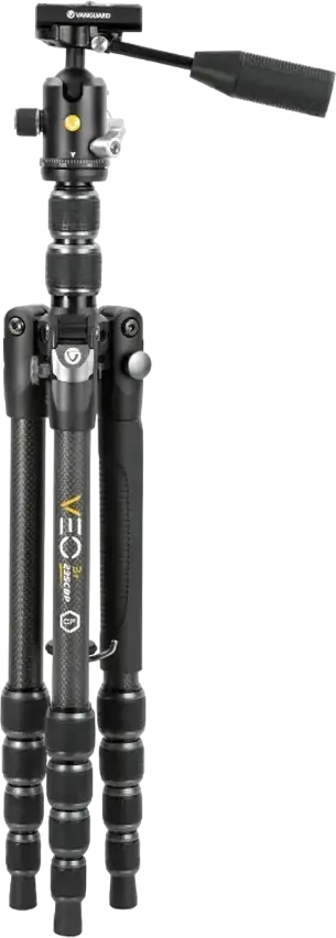 Trepied/Monopod Vanguard VEO3T 235CBP, Cap trepied de minge, Negru